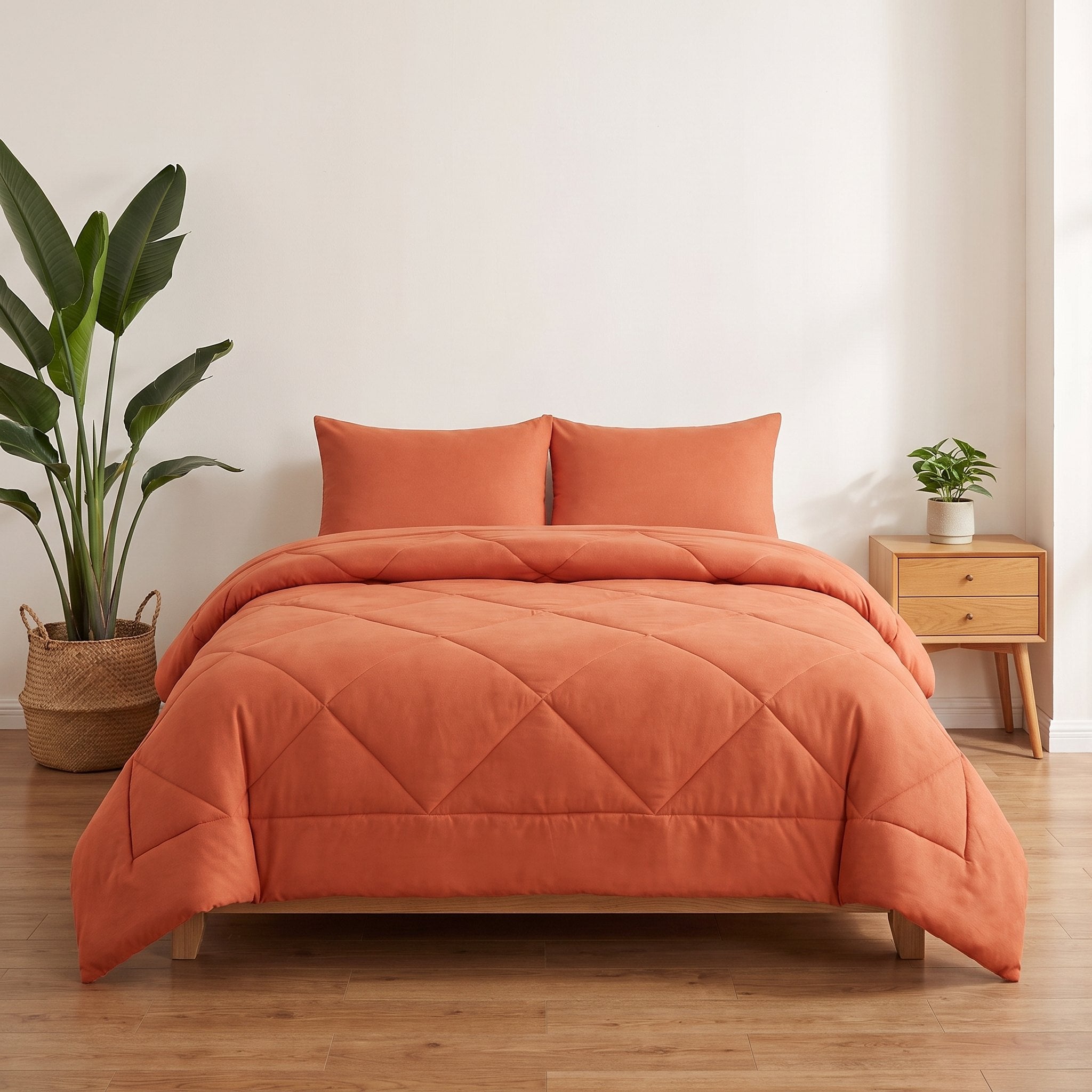 Lunava 2-in-1 Bettdecke in Sonnenorange