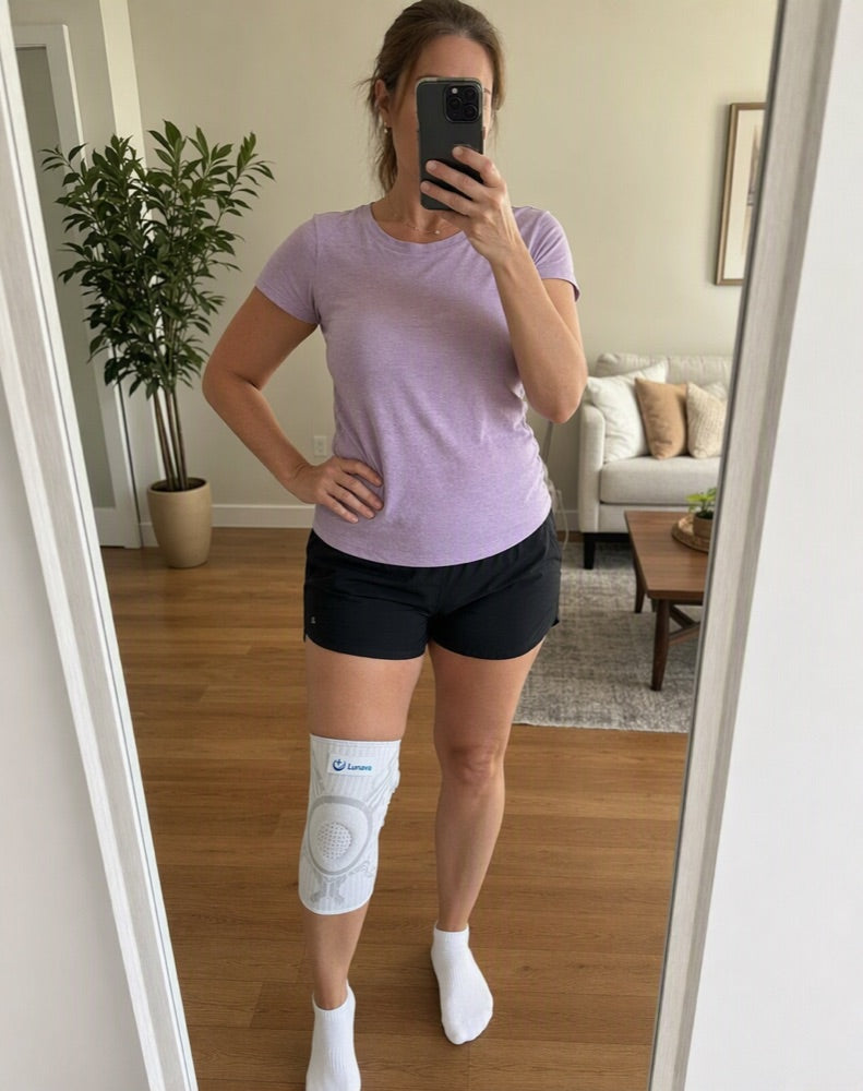 Kundenfoto: Lunava KnieHeld Kniebandage am Knie