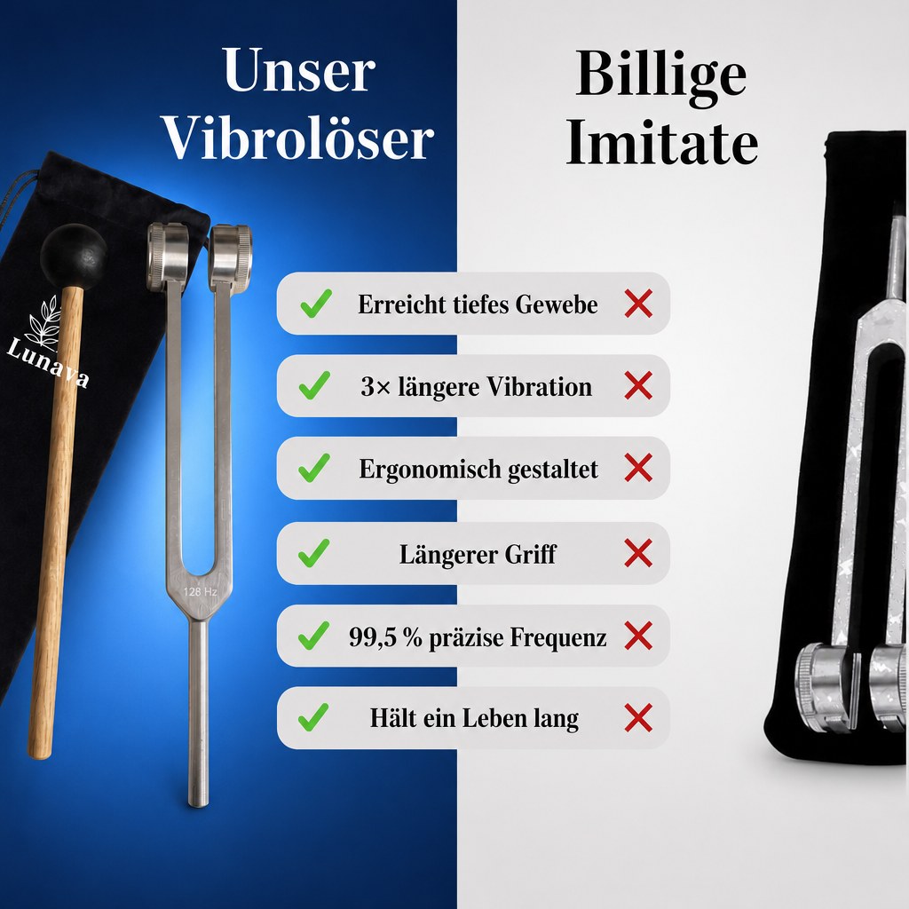 Lunava Vibrolöser im Vergleich zu billigen Imitaten